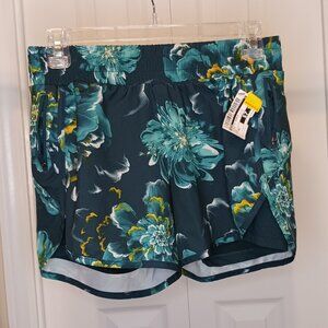 #318 3/$18 - Avia Green/Yellow Shorts without liner Size XS